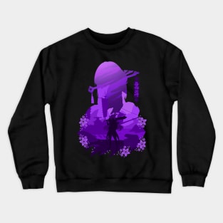 GENSHIN IMPACT BEIDOU NEGATIVE SPACE Crewneck Sweatshirt